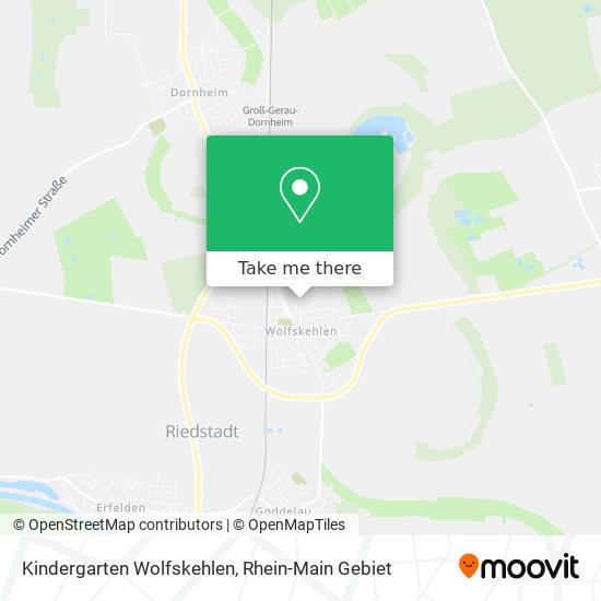 Карта Kindergarten Wolfskehlen