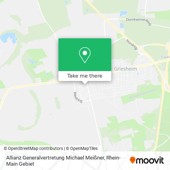 Allianz Generalvertretung Michael Meißner map