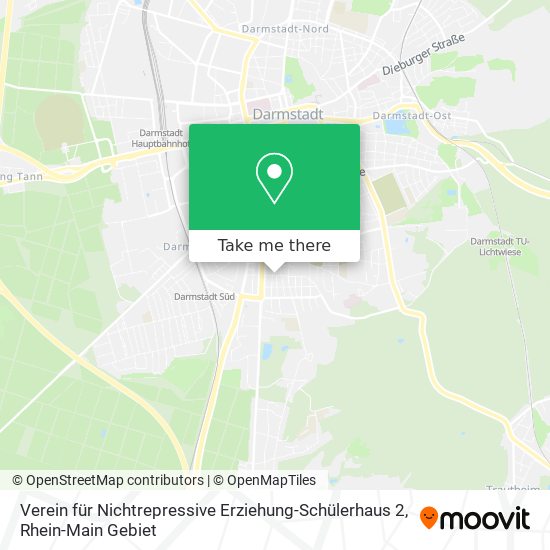 Verein für Nichtrepressive Erziehung-Schülerhaus 2 map