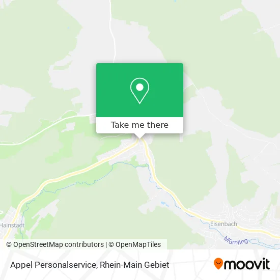 Карта Appel Personalservice