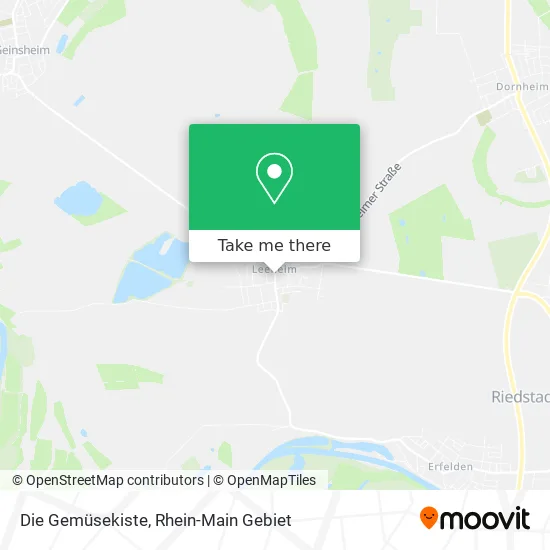 Карта Die Gemüsekiste