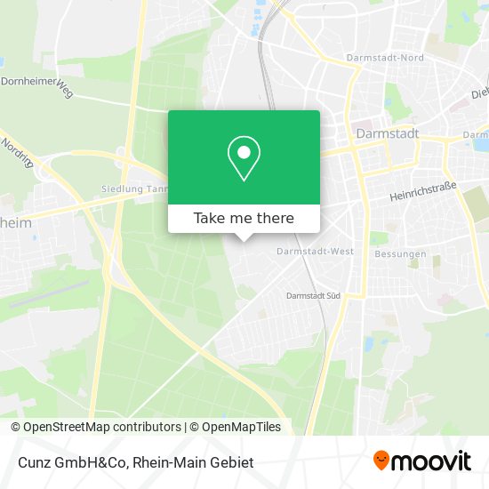 Cunz GmbH&Co map
