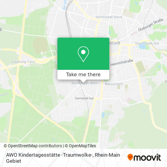 AWO Kindertagesstätte -Traumwolke- map