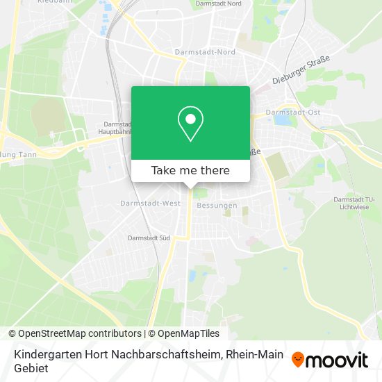 Kindergarten Hort Nachbarschaftsheim map