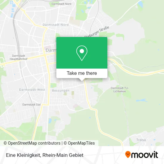 Карта Eine Kleinigkeit