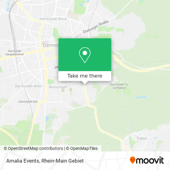 Карта Amalia Events