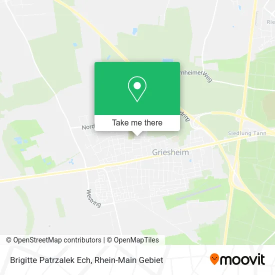 Карта Brigitte Patrzalek Ech