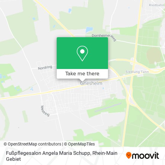Fußpflegesalon Angela Maria Schupp map