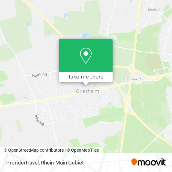 Карта Proridertravel