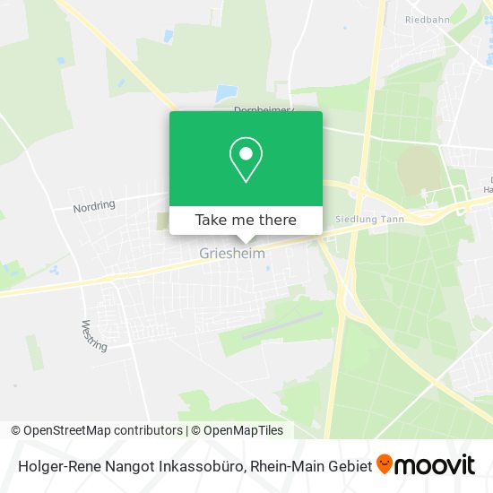 Holger-Rene Nangot Inkassobüro map