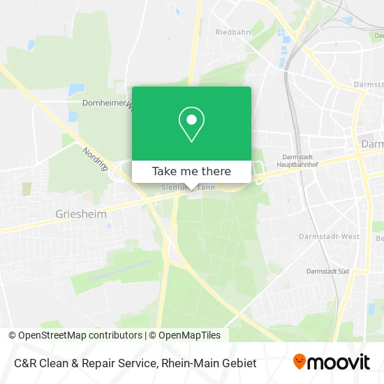 Карта C&R Clean & Repair Service
