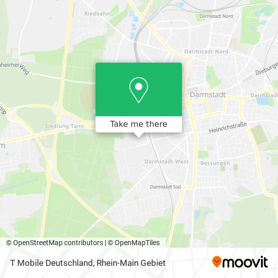 Карта T Mobile Deutschland