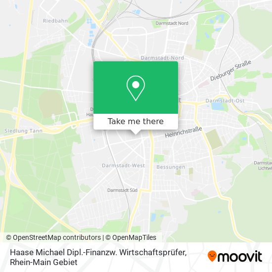 Haase Michael Dipl.-Finanzw. Wirtschaftsprüfer map