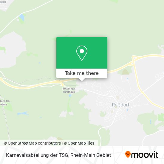 Karnevalsabteilung der TSG map
