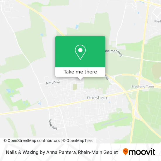 Карта Nails & Waxing by Anna Pantera