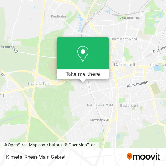 Карта Kimeta
