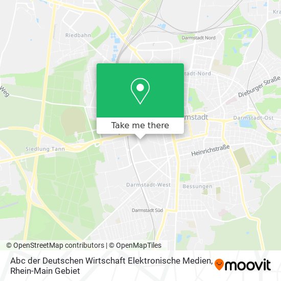 Abc der Deutschen Wirtschaft Elektronische Medien map