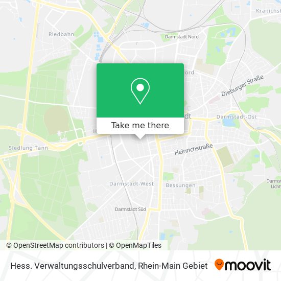 Hess. Verwaltungsschulverband map