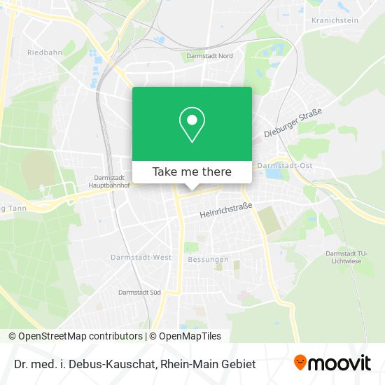 Dr. med. i. Debus-Kauschat map