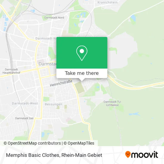 Карта Memphis Basic Clothes