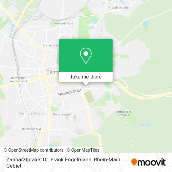 Карта Zahnarztpraxis Dr. Frank Engelmann
