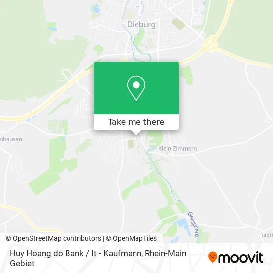Карта Huy Hoang do Bank / It - Kaufmann