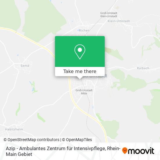 Azip - Ambulantes Zentrum für Intensivpflege map