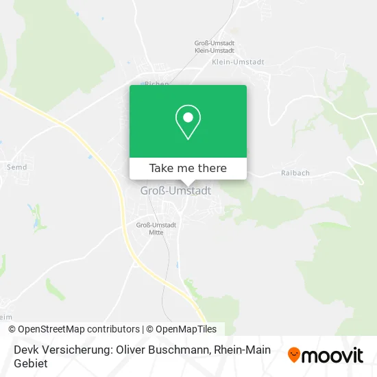 Карта Devk Versicherung: Oliver Buschmann