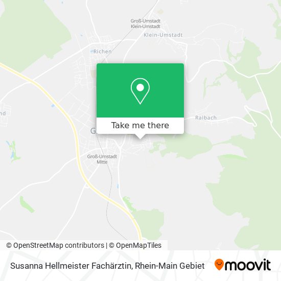 Susanna Hellmeister Fachärztin map