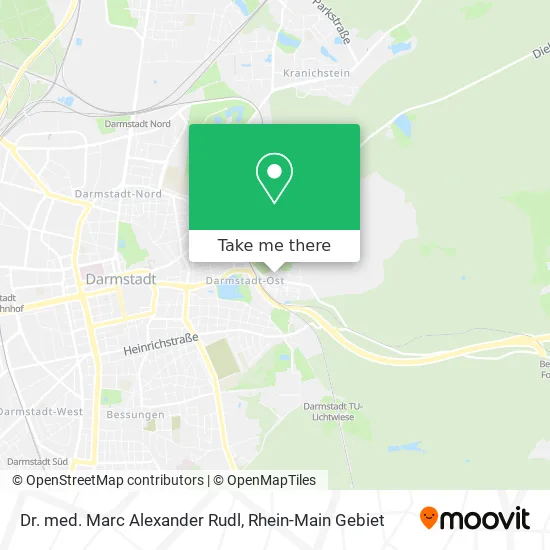 Карта Dr. med. Marc Alexander Rudl