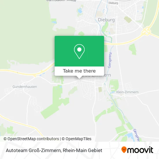 Карта Autoteam Groß-Zimmern