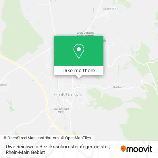 Карта Uwe Reichwein Bezirksschornsteinfegermeister