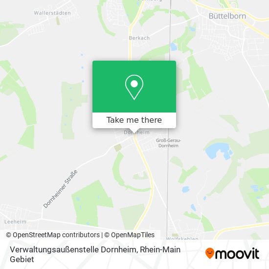 Verwaltungsaußenstelle Dornheim map