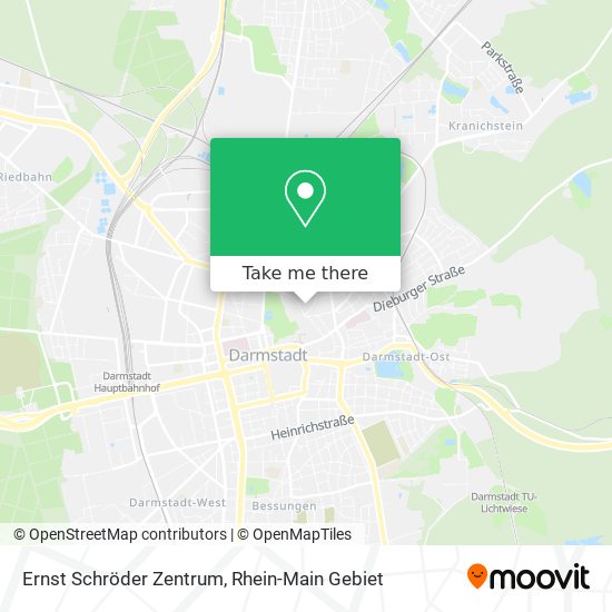 Ernst Schröder Zentrum map