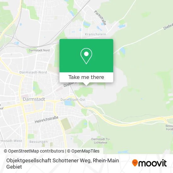 Карта Objektgesellschaft Schottener Weg