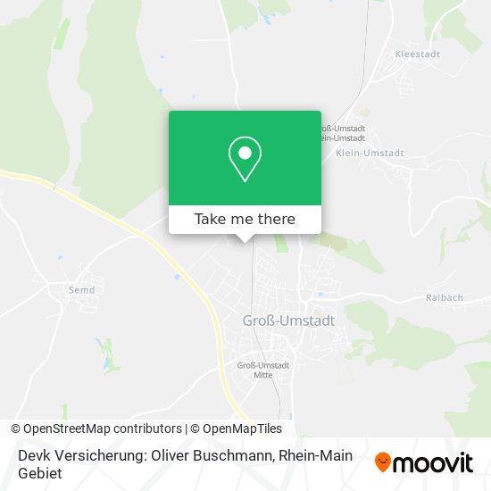 Devk Versicherung: Oliver Buschmann map