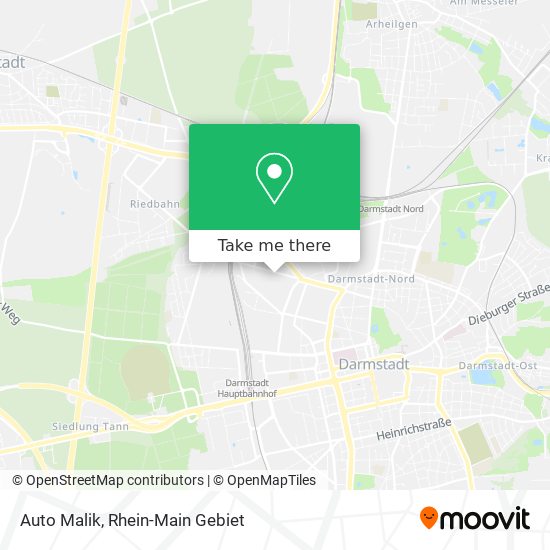 Карта Auto Malik