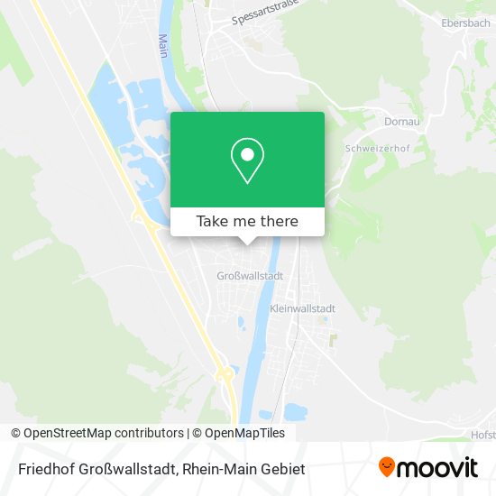 Friedhof Großwallstadt map