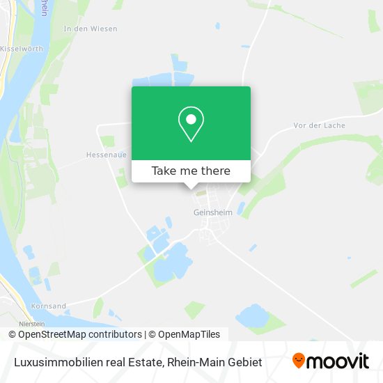 Luxusimmobilien real Estate map