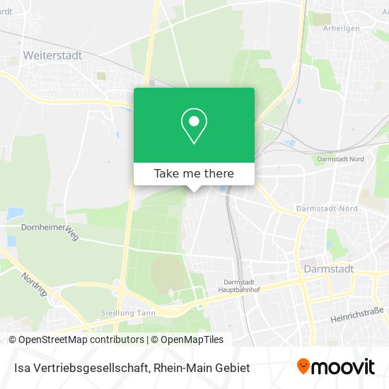 Isa Vertriebsgesellschaft map