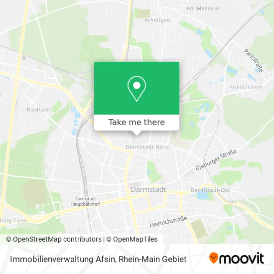 Карта Immobilienverwaltung Afsin