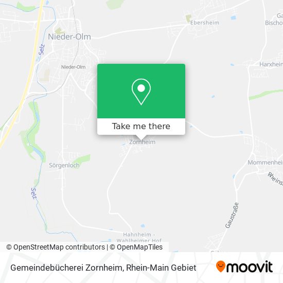 Карта Gemeindebücherei Zornheim