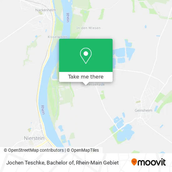 Карта Jochen Teschke, Bachelor of