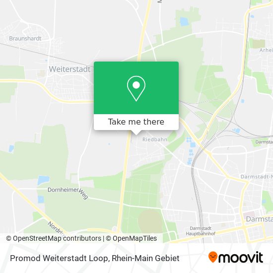 Карта Promod Weiterstadt Loop