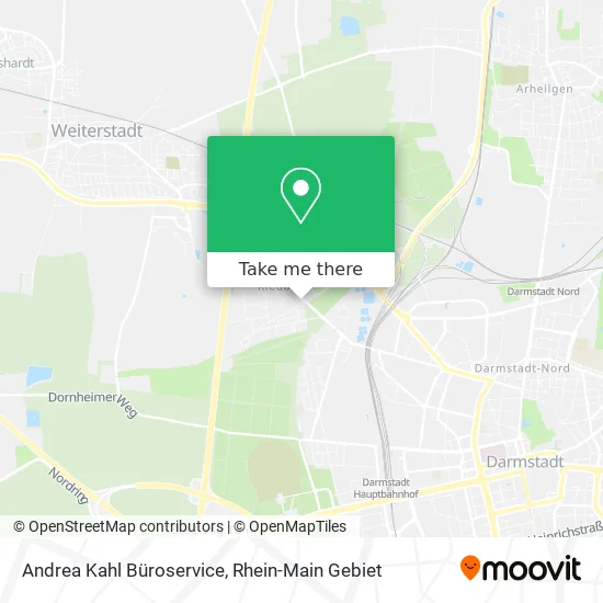 Карта Andrea Kahl Büroservice