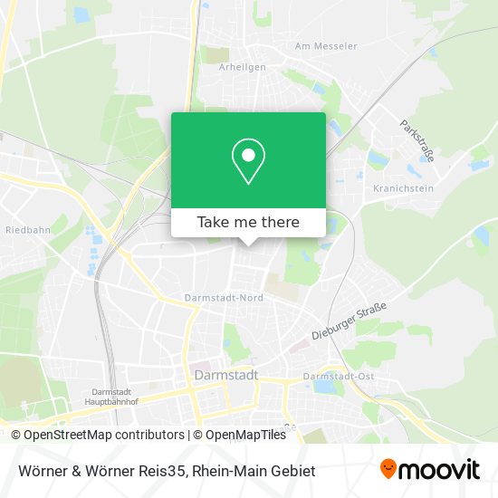 Wörner & Wörner Reis35 map