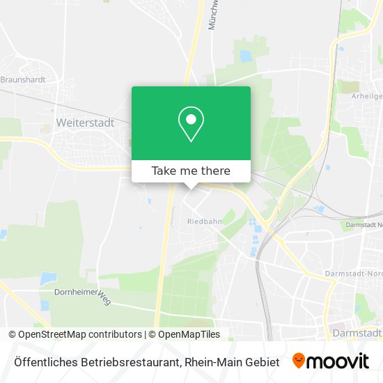Öffentliches Betriebsrestaurant map