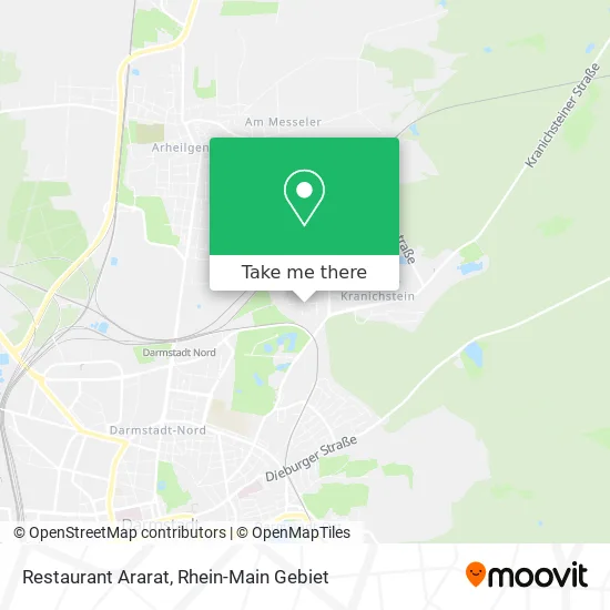 Карта Restaurant Ararat