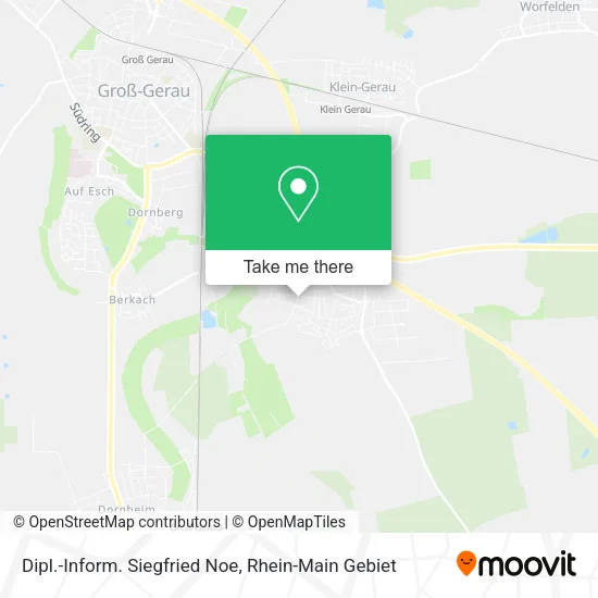 Dipl.-Inform. Siegfried Noe map