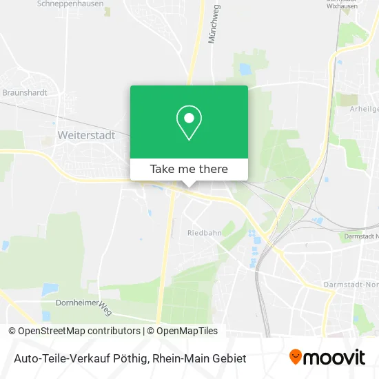 Карта Auto-Teile-Verkauf Pöthig